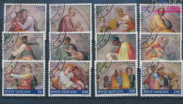 Vatikanstadt 1023-1034 (kompl.Ausgabe) Gestempelt 1991 Kapelle (10352229 - Used Stamps