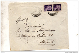 1945 LETTERA INTESTATA TIRRENIA DI NAVIG. - Storia Postale