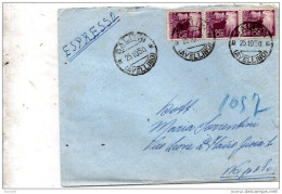 1950  LETTERA CON ANNULLO CALITRI AVELLINO - 1946-60: Poststempel