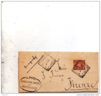 1898   LETTERA CON ANNULLO  MONTEPULCIANO SIENA - Storia Postale