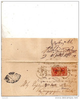 1898   LETTERA CON ANNULLO MONTESE MODENA - Storia Postale