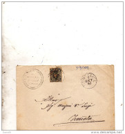 1892  LETTERA CON ANNULLO CONSELICE RAVENNA - Poststempel