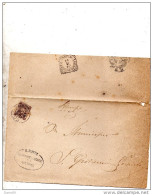 1899  LETTERA CON ANNULLO COLOGNO MILANO - Storia Postale