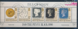 GB - Isle Of Man Block13 (kompl.Ausg.) Gestempelt 1990 150 Jahre Briefmarken (10343818 - Man (Insel)