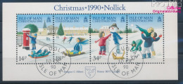 GB - Isle Of Man Block14 (kompl.Ausg.) Gestempelt 1990 Weihnachten (10343817 - Man (Ile De)