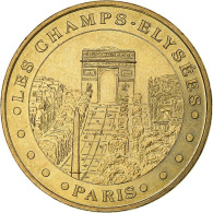 France, Jeton Touristique, Les Champs-Élysées, 2007, MDP, Or Nordique, SPL - Sonstige & Ohne Zuordnung