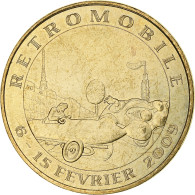 France, Tourist Token, Rétromobile, 2009, MDP, Or Nordique, SUP+ - Autres & Non Classés