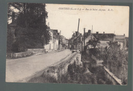 CP - 41 - Contres - Rue De St-Aignan - Contres