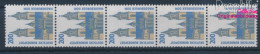 BRD 1665RI Fünferstreifen (kompl.Ausg.) Postfrisch 1993 Sehenswürdigkeiten (10343282 - Ungebraucht