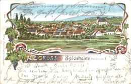 Gruss Aus Spiesheim - Litho - Alzey