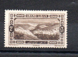 GRAND LIBAN - LEBANON - FRENCH COLONIAL - 1925 - PAYSAGE - SCENERY - 2 - - Unused Stamps
