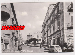 TORRE DEL GRECO - VIA COMIZI F/GRANDE VIAGGIATA 1966  ANIMAZIONE - Torre Del Greco