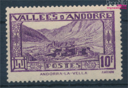 Andorra - Französische Post 46 Postfrisch 1932 Landschaften (10363150 - Nuovi