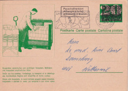 PK SBB I-57F  "Boxpaletten Vereinfachen..."  Basel       1973 - Stamped Stationery