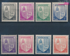 Andorra - Französische Post 95-102 (kompl.Ausg.) Postfrisch 1944 Wappen (10354094 - Nuovi