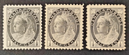 Canada 3 X # 74 MNH - Used Stamps
