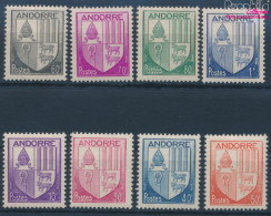 Andorra - Französische Post 95-102 (kompl.Ausg.) Postfrisch 1944 Wappen (10363135 - Nuevos
