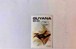 GUYANE 1990 1 V Neuf ** Tawny-tufted Toucanet MNH Ucello Oiseau Bird Pájaro Vogel GUYANA - Coucous, Touracos