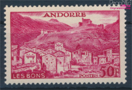 Andorra - Französische Post 156 Postfrisch 1955 Landschaften (10354051 - Nuevos