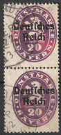 1920 // 37 O - Dienstzegels