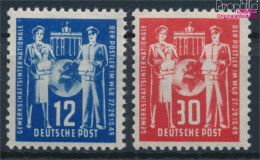 DDR 243-244 (kompl.Ausg.) Postfrisch 1949 Konferenz Postgewerkschaft (10348321 - Unused Stamps