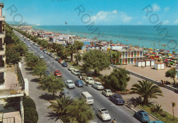 CARTOLINA  C6 PESCARA,ABRUZZO-LUNGOMARE-SPIAGGIA,MARE,SOLE,ESTATE,VACANZA,BARCHE A VELA,BELLA ITALIA,VIAGGIATA 1970 - Pescara