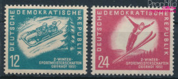 DDR 280-281 (kompl.Ausg.) Postfrisch 1951 Wintersportmeisterschaften Der DDR (10348314 - Unused Stamps