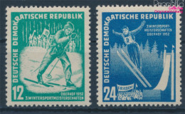 DDR 298-299 (kompl.Ausg.) Postfrisch 1952 Wintersportmeisterschaften Der DDR (10351661 - Unused Stamps