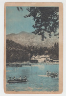 Romania Rumanien Roumanie 1959 Used Postal Stationery Tusnad Tusnadfurdo Baths Resort Spa Lake Boats Pool Piscine Strand - Postal Stationery