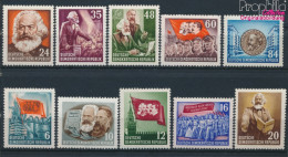 DDR 344-353 (kompl.Ausg.) Postfrisch 1953 70.Todestag Von Marx (10348304 - Unused Stamps