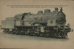 2C 4 Zyl.- Heissdampfzuglokomotive S 10 - Erbaut Henschel & Sohn In Cassel 1911 - Eisenbahnen