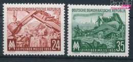 DDR 380-381 (kompl.Ausg.) Postfrisch 1953 Leipziger Herbstmesse (10348297 - Unused Stamps