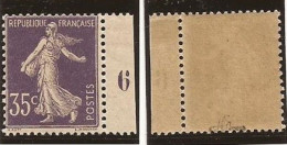 FRANCE - 1906 - Semeuse Camée Chiffre Maigre N° 136 - NEUF XX MNH - Côte 425€ Signé JF BRUN - 1906-38 Semeuse Camée