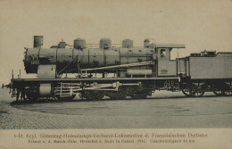 1-D. 4 Zyl.- Güterzug'Heissdampf-Verbund-lokomotive - Erbaut Henschel & Sohn In Cassel 1911 - Treni