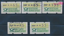 BRD ATM1, Satz 4 Komplett (5, 55, 65, 85, 135) Gestempelt 1981 Automatenmarke (10351898 - Oblitérés