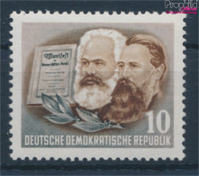 DDR 345X II, Seltenes Wasserzeichen Postfrisch 1953 70.Todestag Von Marx (10351637 - Neufs