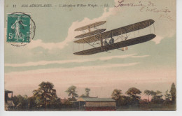 CPA Nos Aéroplanes - L'aéroplane Wilbur Wright (carte Colorisée) - ....-1914: Precursors