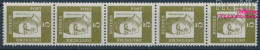 BRD 347y A R Fünferstreifen Postfrisch 1961 Bedeutende Deutsche (10343186 - Neufs