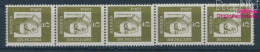 BRD 347y A R Fünferstreifen Postfrisch 1961 Bedeutende Deutsche (10343188 - Unused Stamps