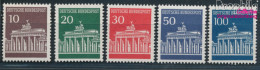 BRD 506w R-510w R Mit Zählnummer (kpl.) Matte Gummierung Postfrisch 1966 Brandenburger Tor (10348147 - Unused Stamps
