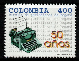 04- KOLUMBIEN - 1997 - MI#:2051 - MNH- CIRCLE OF JOURNALISTS OF BOGOTA - Colombie