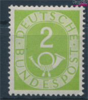BRD 123 Postfrisch 1951 Posthorn (10343519 - Nuovi