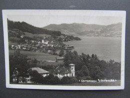 AK UNTERACH Am Attersee 1931 // D*59055 - Attersee-Orte