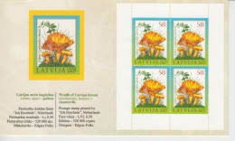 Mushrooms # Latvia Letland Lettonie # 25-08-2007 MNH # Mi. 708 Booklet Plants - Funghi