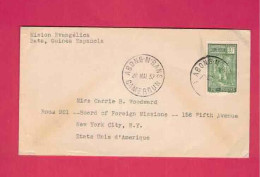 Lettre De 1937 Pour Les USA EUAN - YT N° 136 - Cartas & Documentos