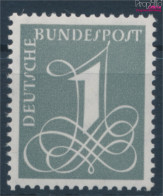 BRD 285X (kompl.Ausg.), Wasserzeichen 4 Postfrisch 1958 Ziffer (10343497 - Nuovi