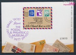 Israel Block43B (kompl.Ausg.) Ungezähnt Postfrisch 1991 Philateliemuseum (10348782 - Ungebraucht (ohne Tabs)