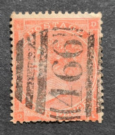 Grande-Bretagne > 1840-1901 Victoria - Y&T 25 Pl.4 - TB - 2 Scan(s) - Réf 2090 - Oblitérés