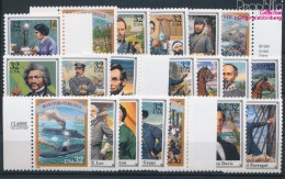 USA 2583-2602 (kompl.Ausg.) Postfrisch 1995 Persönlichkeiten (10348667 - Unused Stamps