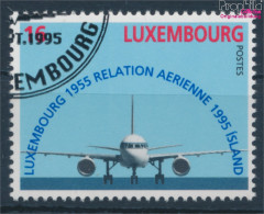 Luxemburg 1374 (kompl.Ausg.) Gestempelt 1995 40 Jahre Flugverbindung (10362608 - Gebruikt